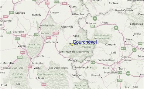 where is courchevel located